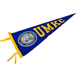 UMKC Official Seal Royal Blue Pennant