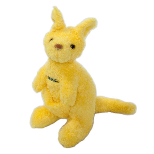 UMKC 7.5" Gold Stuffed Kangaroo