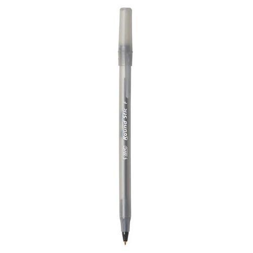 Black BIC Round Stic Xtra Precision Fine Point Ball Pen