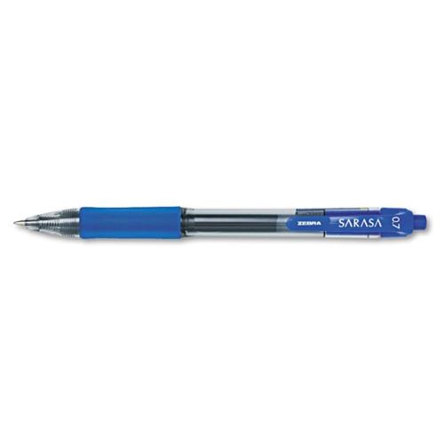 Zebra Sarasa Blue Retractable Gel Pen