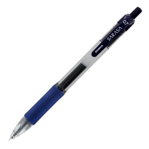 Zebra Sarasa Navy Blue Retractable Gel Pen
