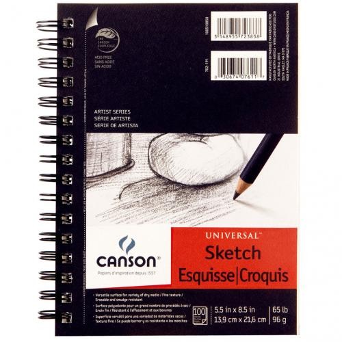Canson Universal Sketch Pad 5.5" x 8.5"