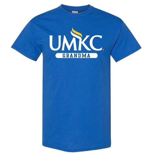 UMKC Grandma Royal Blue Crew Neck T-Shirt