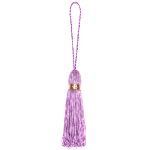 Lilac With Year Charm Dentistry Stubby Tassel