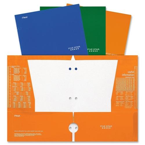 Five Star 4-Pocket Assorted Folder