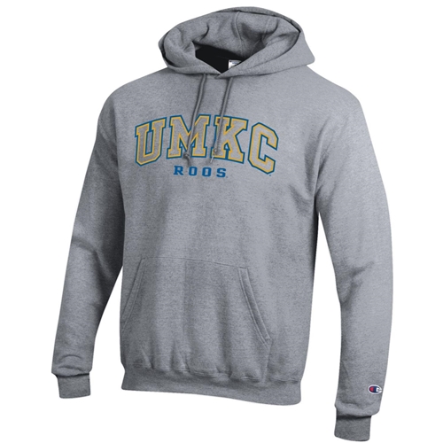 UMKC Bookstore - UMKC Roos Champion Grey Hoodie