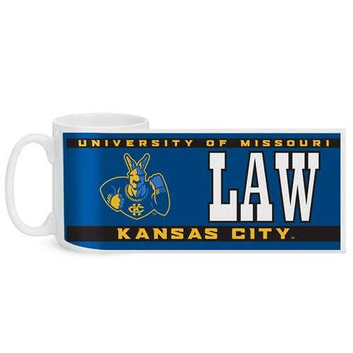 UMKC Roos University of Missouri Kansas City Law Ceramic Mug