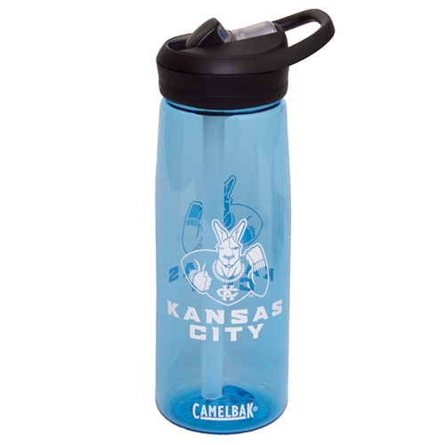 UMKC Roos Kansas City Light Blue CamelBak Water Bottle