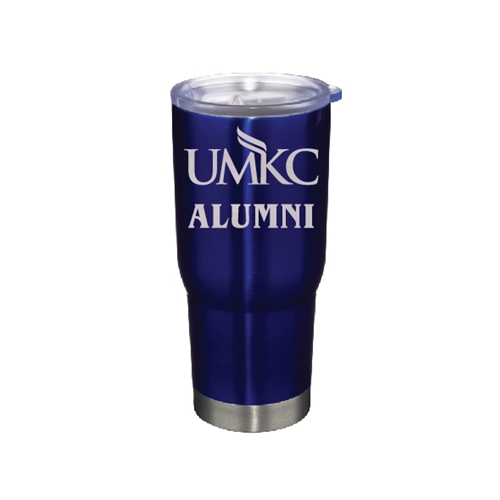 UMKC Alumni Blue Tumbler