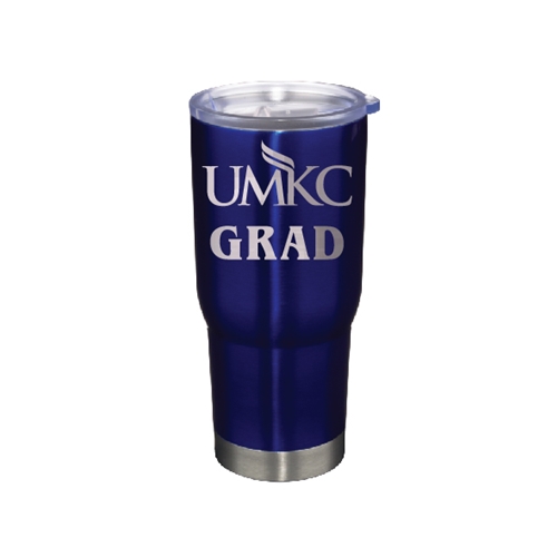 UMKC Grad Blue Tumbler