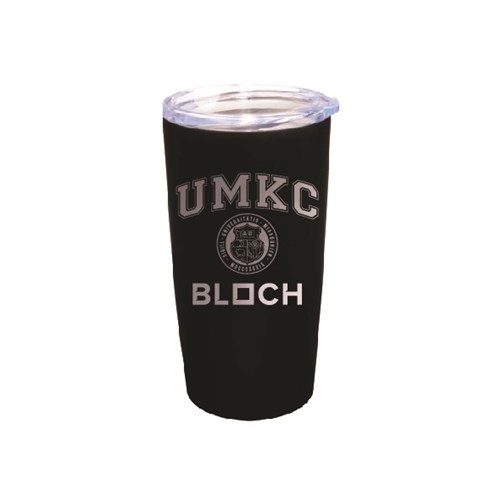 UMKC Bloch Seal Black  Vacuum Insulated Tumbler