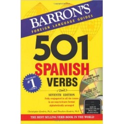 Baron's 501 Spanish Verbs with CD-ROM and Audio CD (7th Edition)
